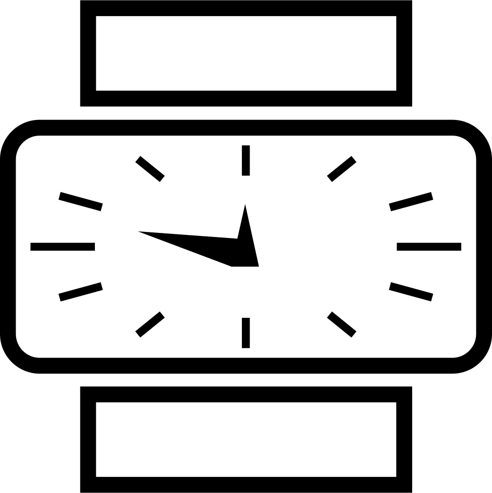 Vintage Wristwatch Comments Clipart (980x982), Png Download