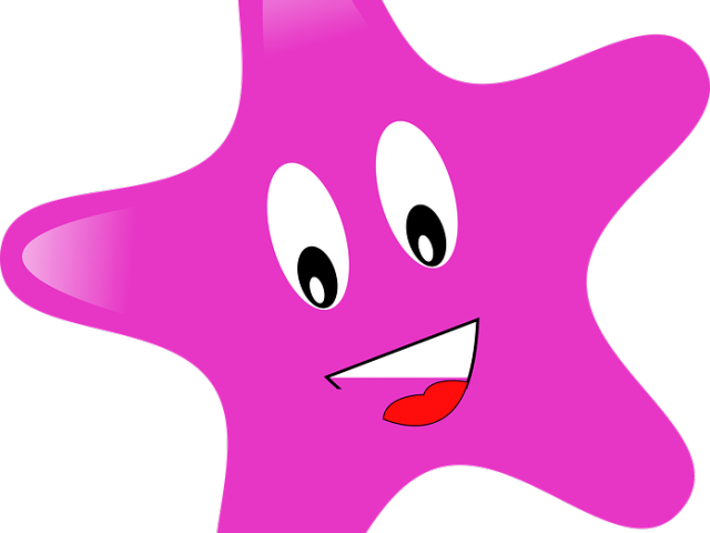 Star Clipart Purple - Png Download (640x480), Png Download