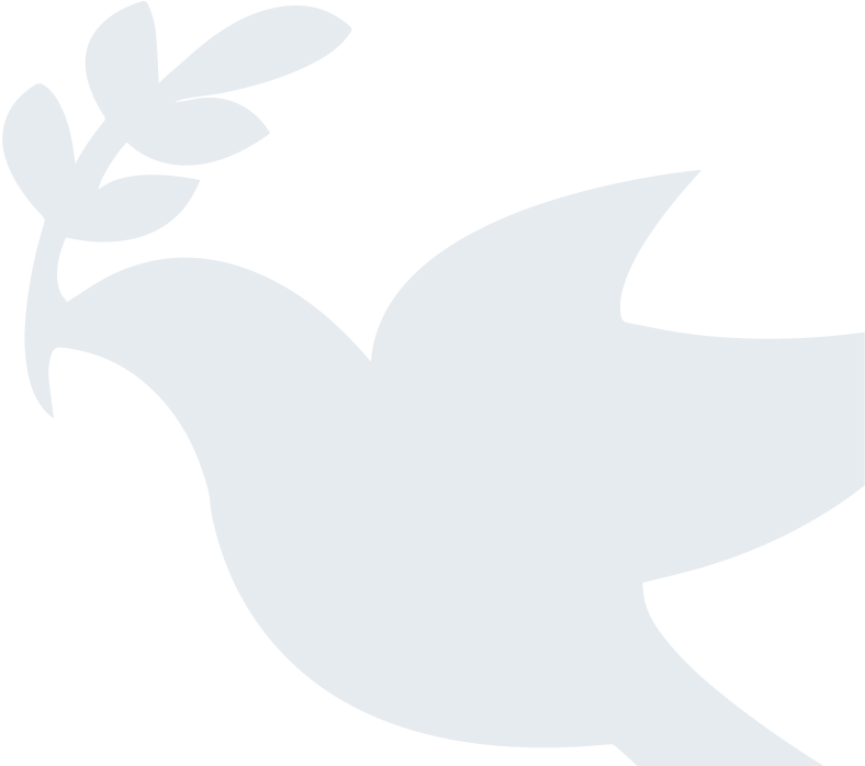 Large Dove Background Abe Keller Peace Fund Clipart (788x698), Png Download