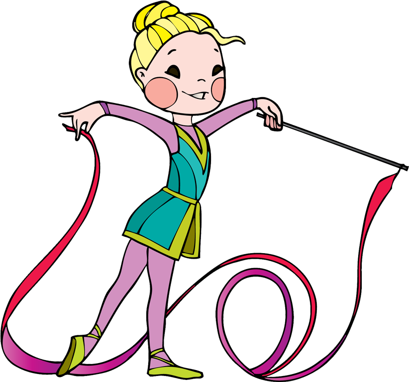 Ginnastica Ritmica Clipart (1024x768), Png Download