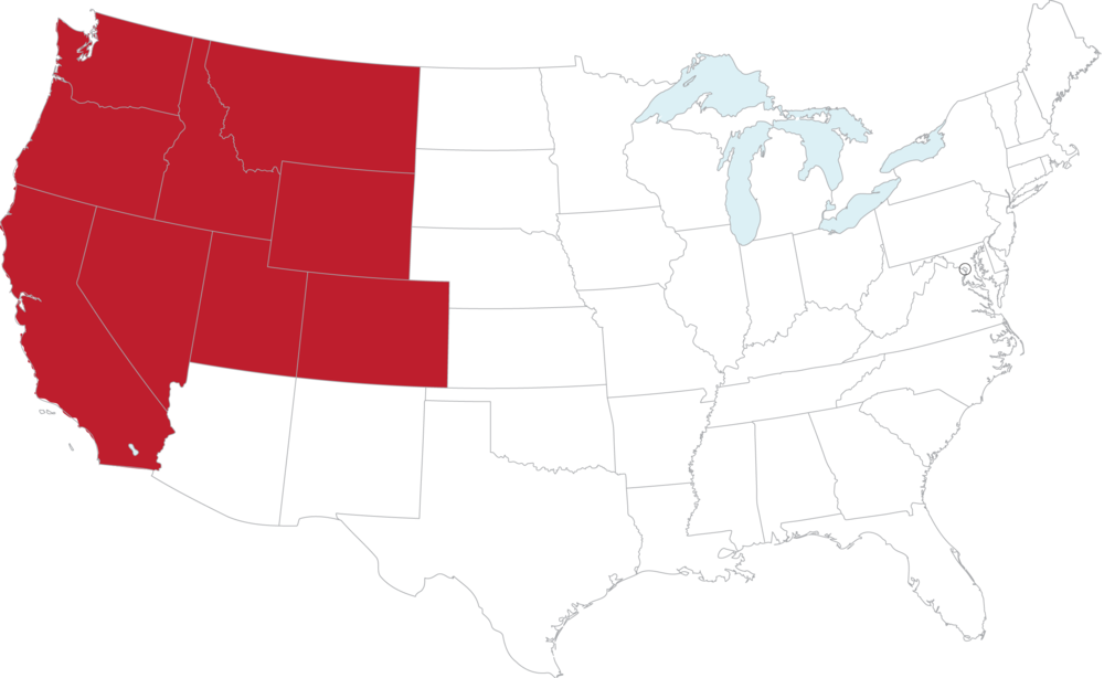 West Clipart (1000x614), Png Download