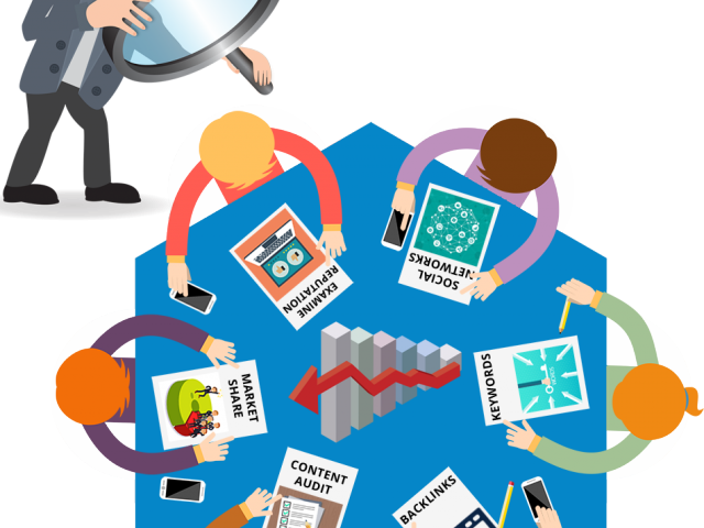 Marketing Clipart Market Competition - Png Download (640x480), Png Download