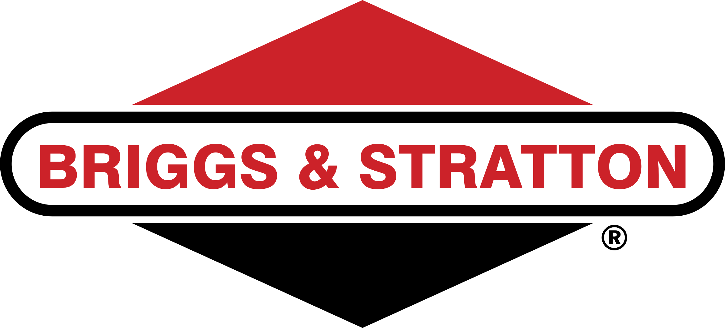 Briggs Stratton Logo2 Logo Png Transparent Clipart (2400x1086), Png Download