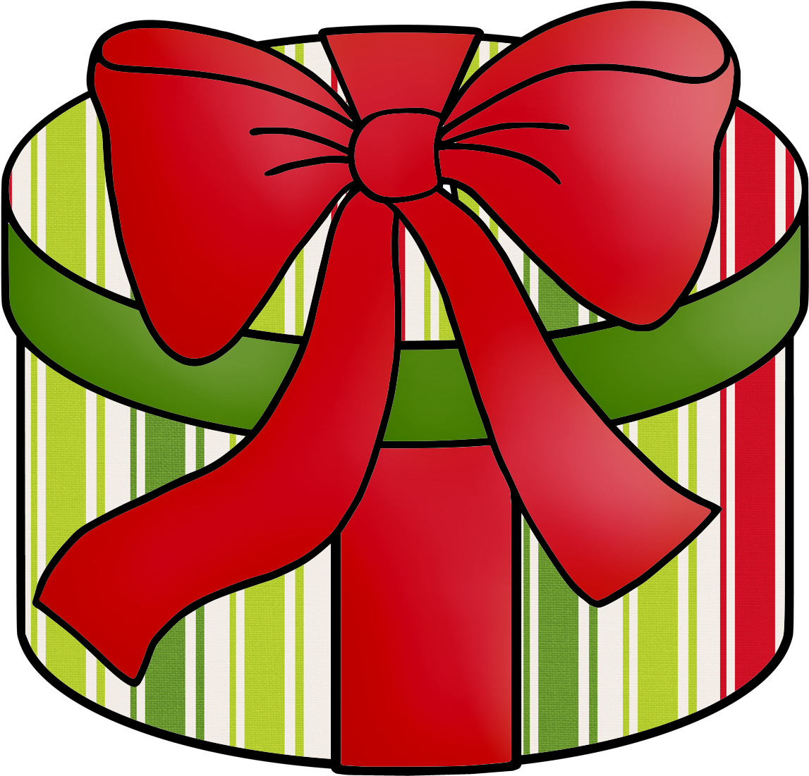 Christmas Gift Clip Art - Png Download (1234x1151), Png Download