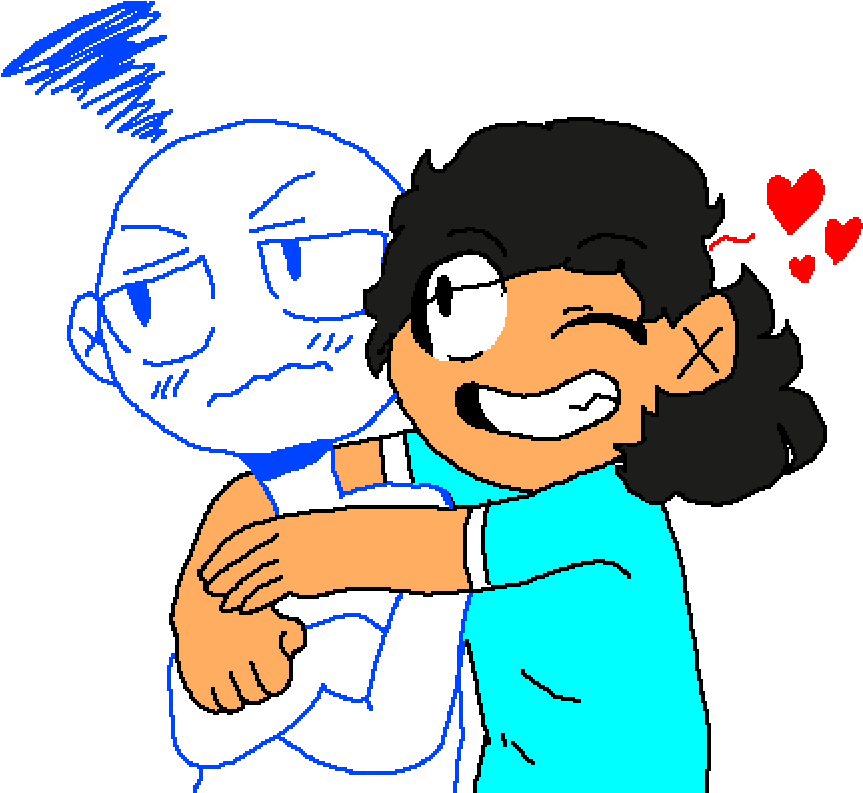 Free Hugs Collab Clipart (1050x792), Png Download