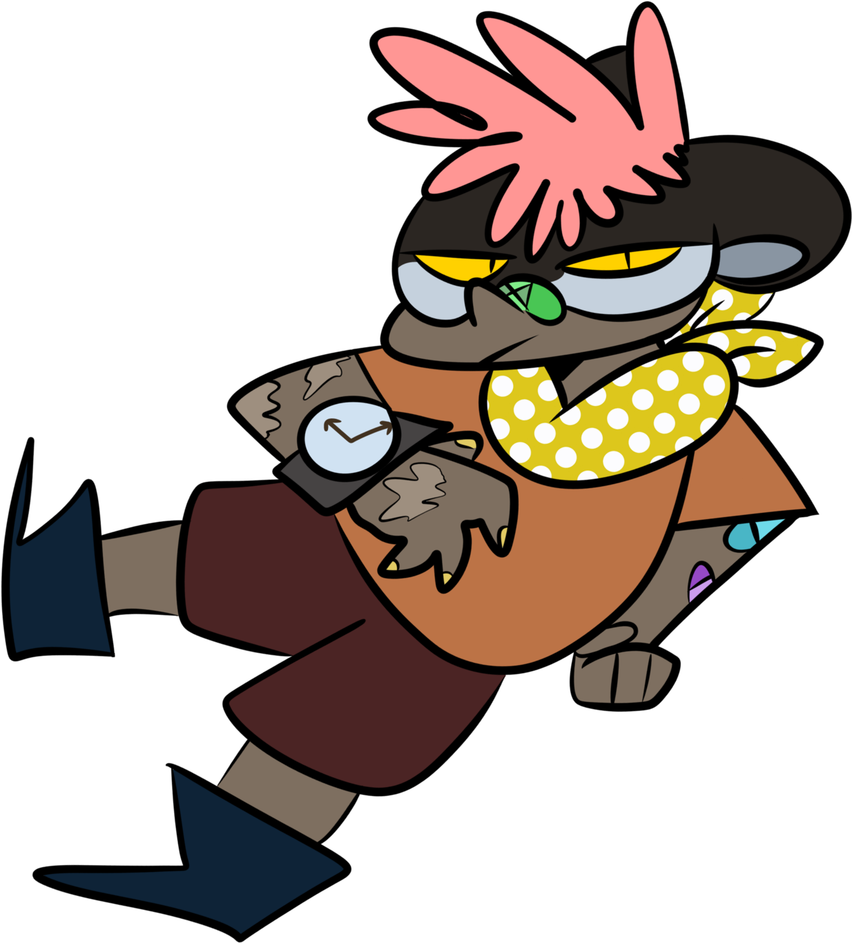 “wordgirl Is In And Wordgirl Ocs Are In This Is Bandy Clipart (1280x1405), Png Download