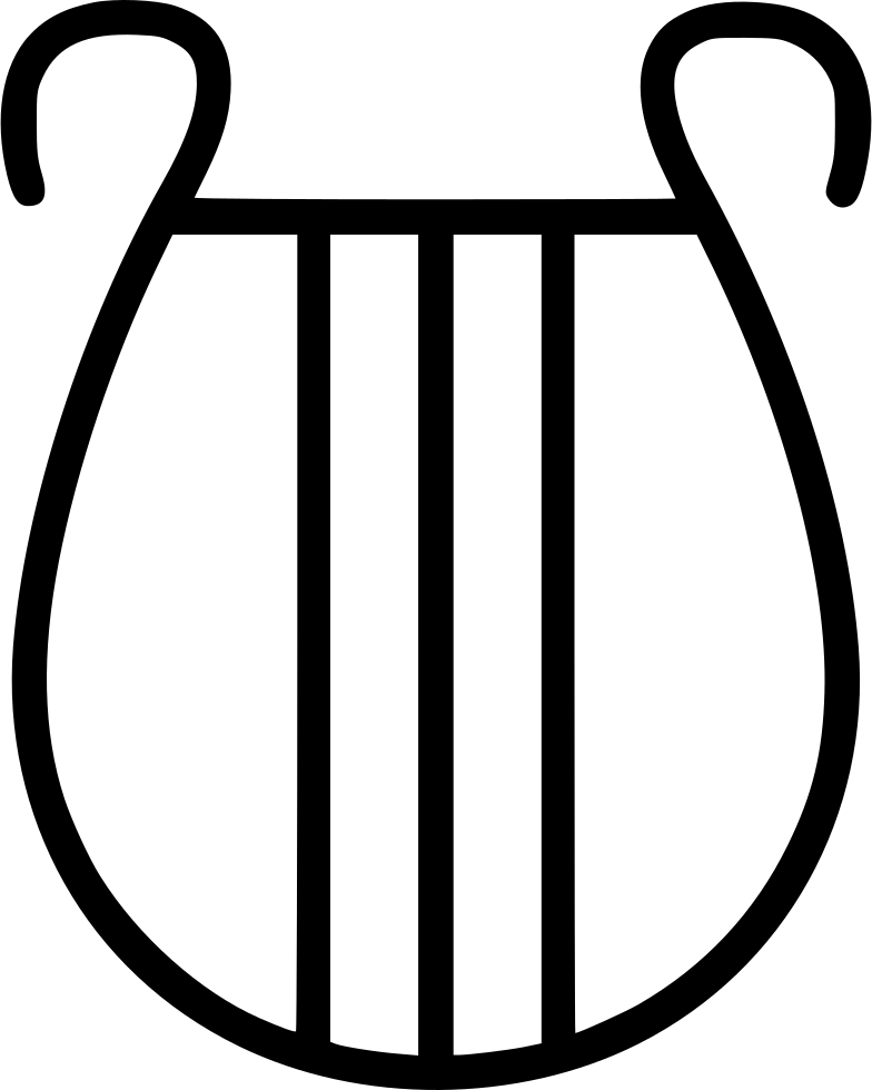 Harp Comments Clipart (784x980), Png Download