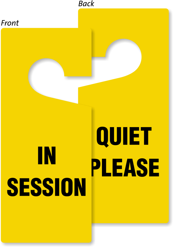 Quiet Please Clipart Free - Png Download (800x800), Png Download