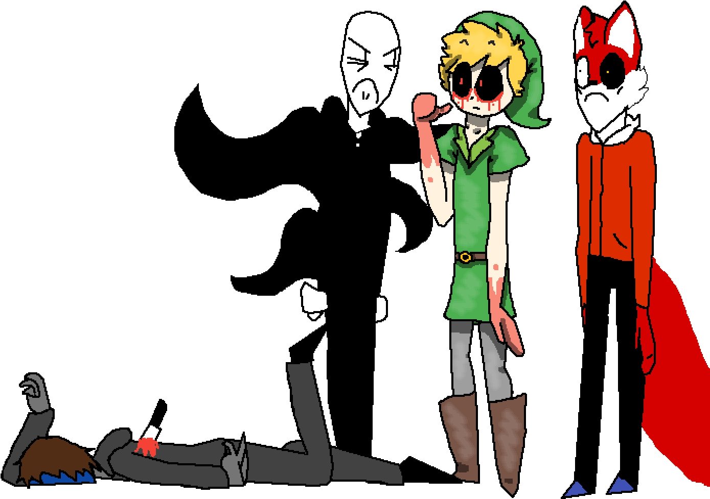 Murder Collab Clipart (1400x1000), Png Download