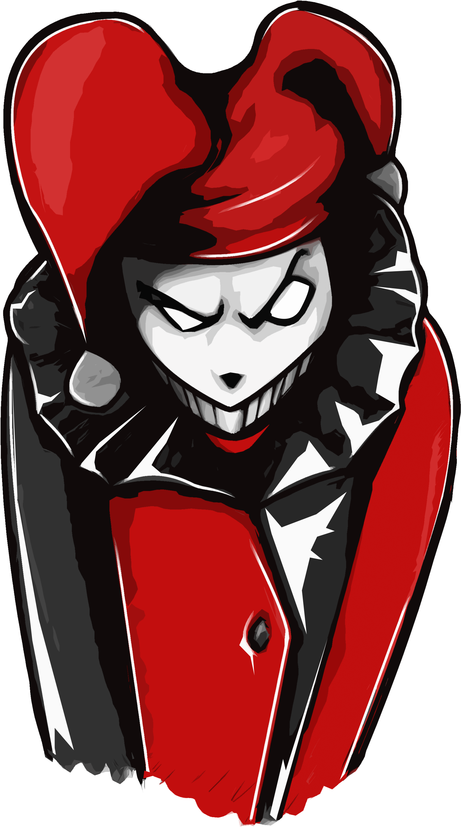 Candy Factory Joker Clipart (2175x3362), Png Download