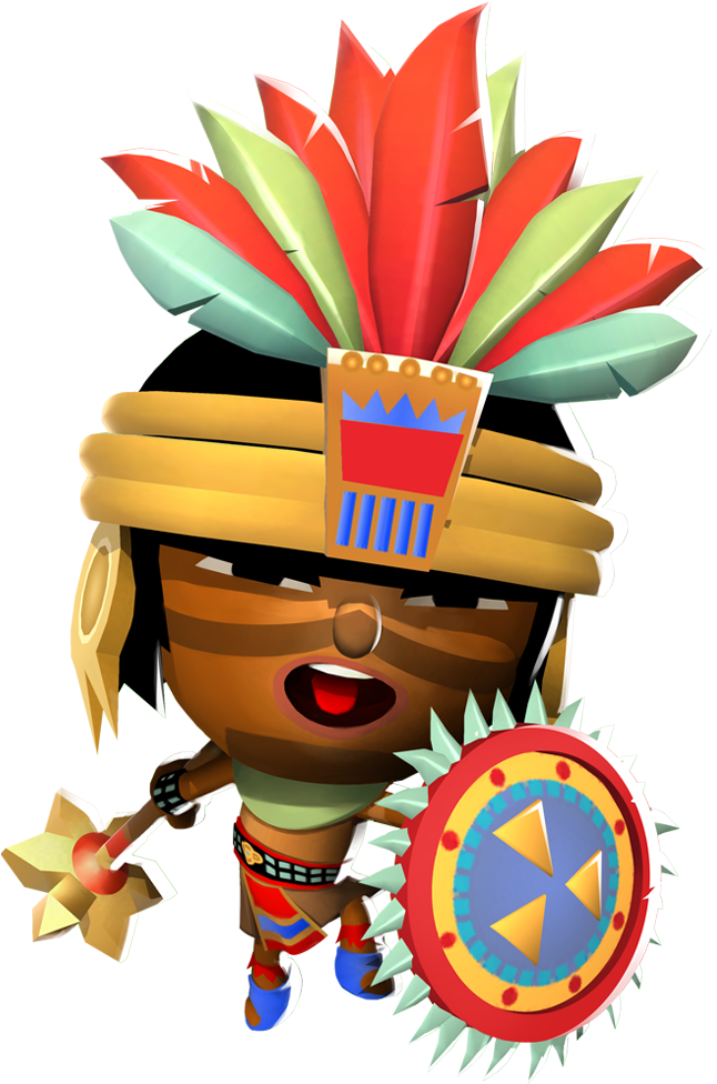 Mayan Clipart Man - Png Download (864x993), Png Download