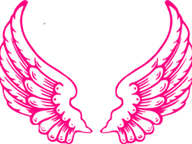 Wings Tattoos Clipart Pink - Png Download (640x480), Png Download