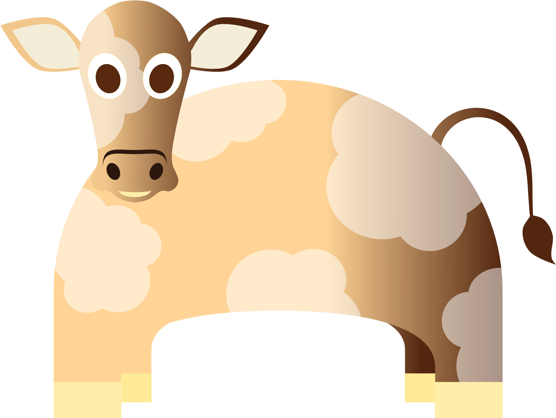 Abstract Cow 2 Scalable Vector Graphics Svg Clipart (1969x1969), Png Download