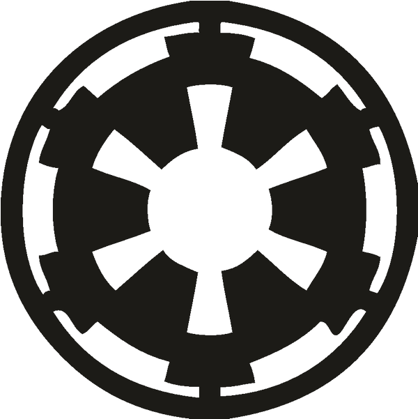 Spdecals Star Galactic Empire Vinyl Decal Window Sticker Clipart (800x800), Png Download