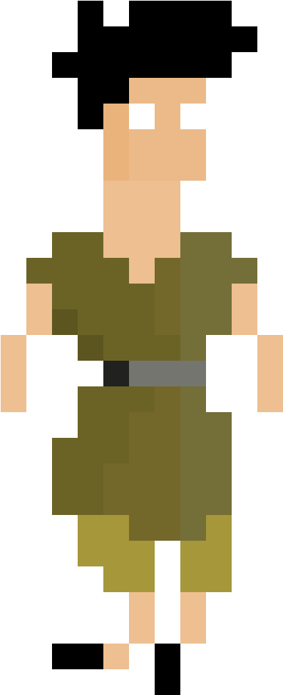 Run Animation 6 Adventurer Character Base 32 X Clipart (1184x1184), Png Download