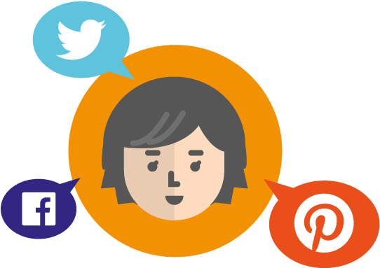 Social Media Account Manager Clipart (800x400), Png Download