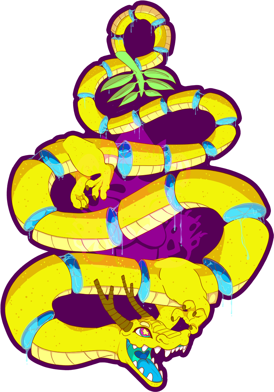 Tags Digital Art, Creature, Monster, Leo Ravioleo, Clipart (1000x1425), Png Download