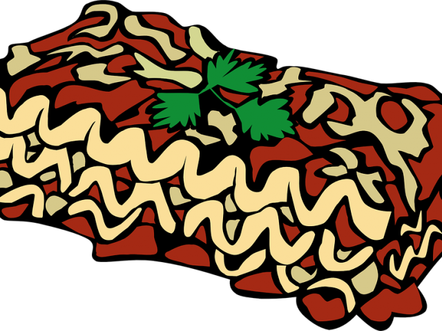 Ham Clipart Dinner Plate - Png Download (640x480), Png Download