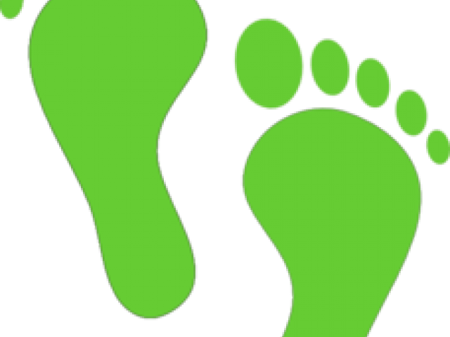 Footprints Clipart Foot Print - Png Download (640x480), Png Download