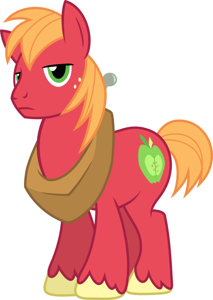 Walrusinc, Big Macintosh, Earth Pony, Honest Apple, Clipart (728x1024), Png Download