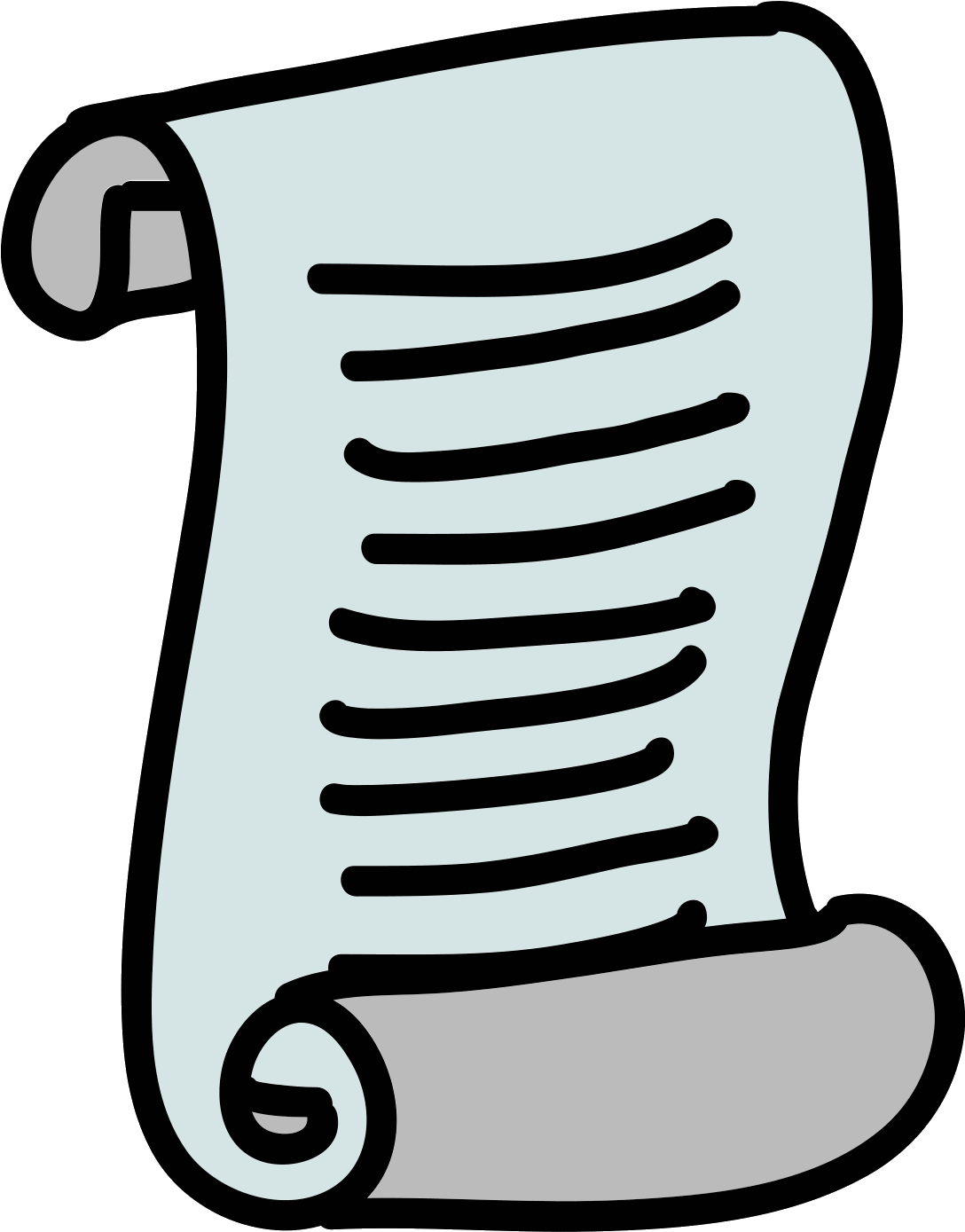 Scroll Icon Clipart (1600x1600), Png Download