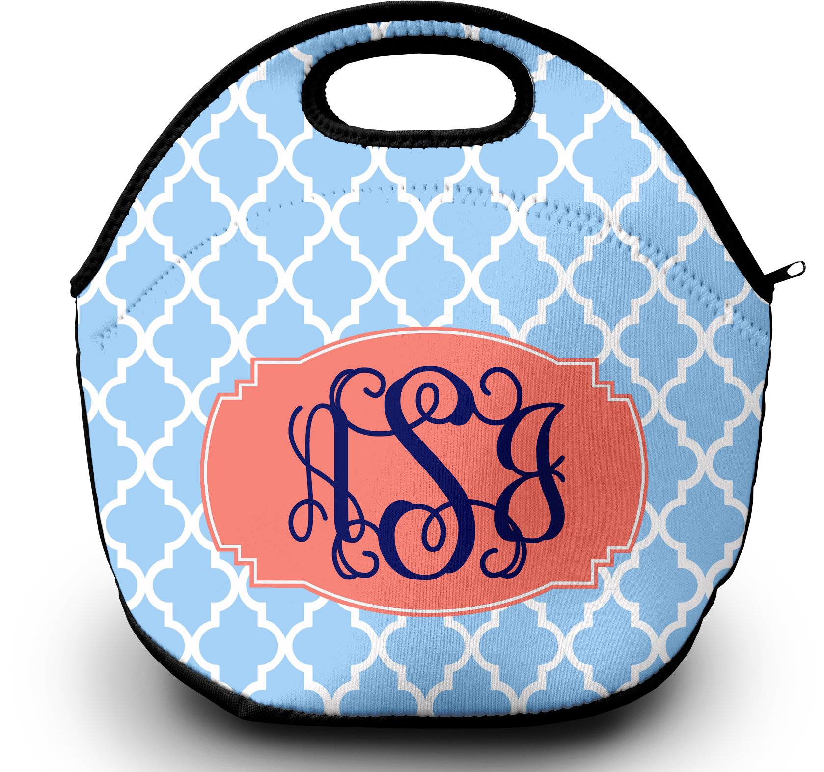 Lunch Tote, Personalized Monogrammed Lunch Box Clipart (2000x1600), Png Download