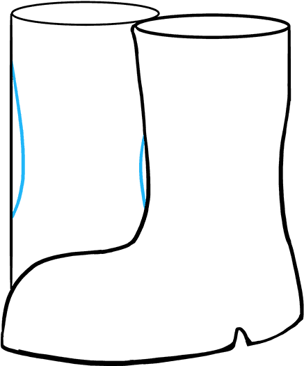 How To Draw Boots Clipart (680x678), Png Download