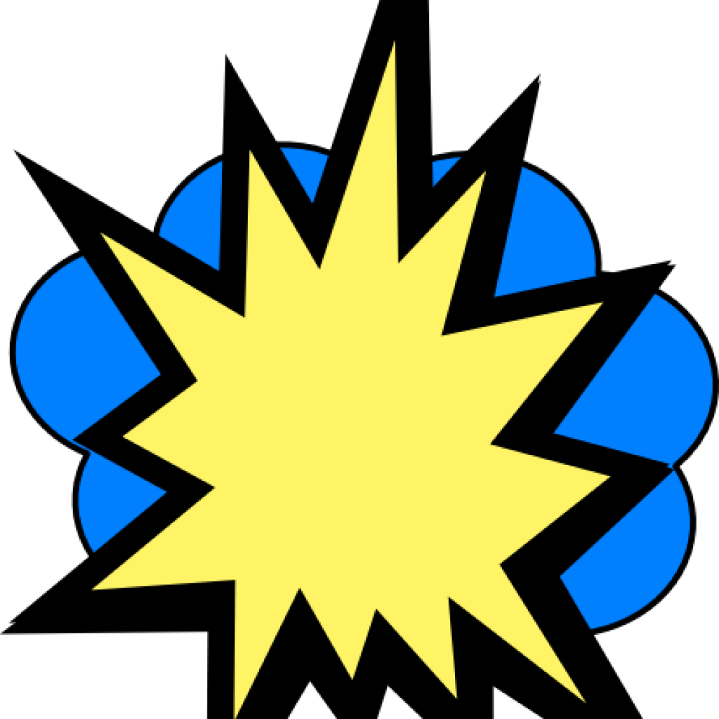 Starburst Clipart Free Collection Of Free Bam Clipart - Png Download (1024x1024), Png Download