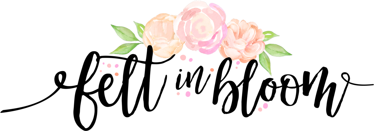 Felt In Bloom Clipart (1340x470), Png Download