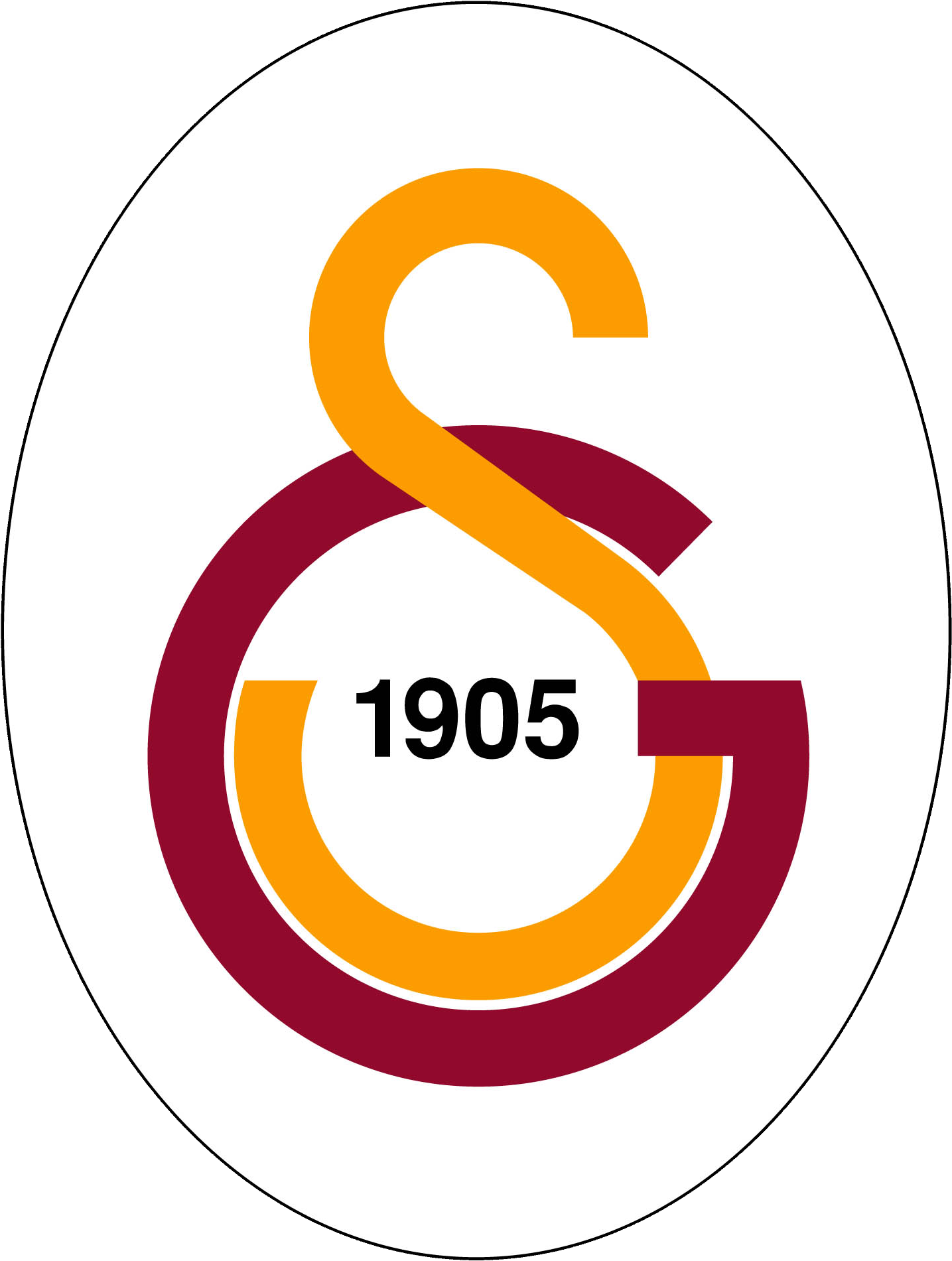 1905 Galatasaray Fc Logo Galatasaray Fc Logo Wallpaper Clipart (1535x1913), Png Download