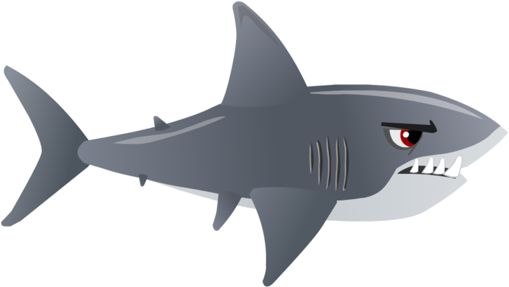 Bull Shark Clipart Part - Png Download (800x515), Png Download