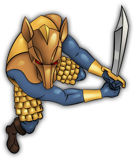 36196-warrior Of Anubis Clipart (560x560), Png Download