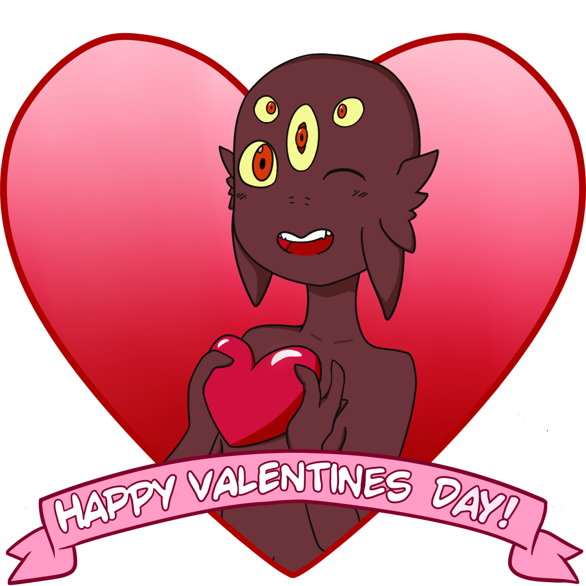Happy Valentines Day Clipart (1200x1200), Png Download