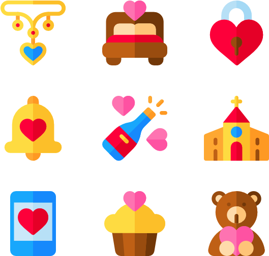 Love Icon Pack Clipart (600x564), Png Download