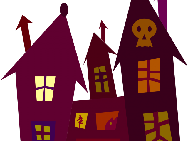 Stairs Clipart Spooky - Png Download (640x480), Png Download