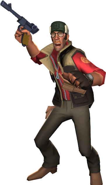 Boxcar Bomber Mustachioed Mann [style 1(mann Co Clipart (1066x768), Png Download