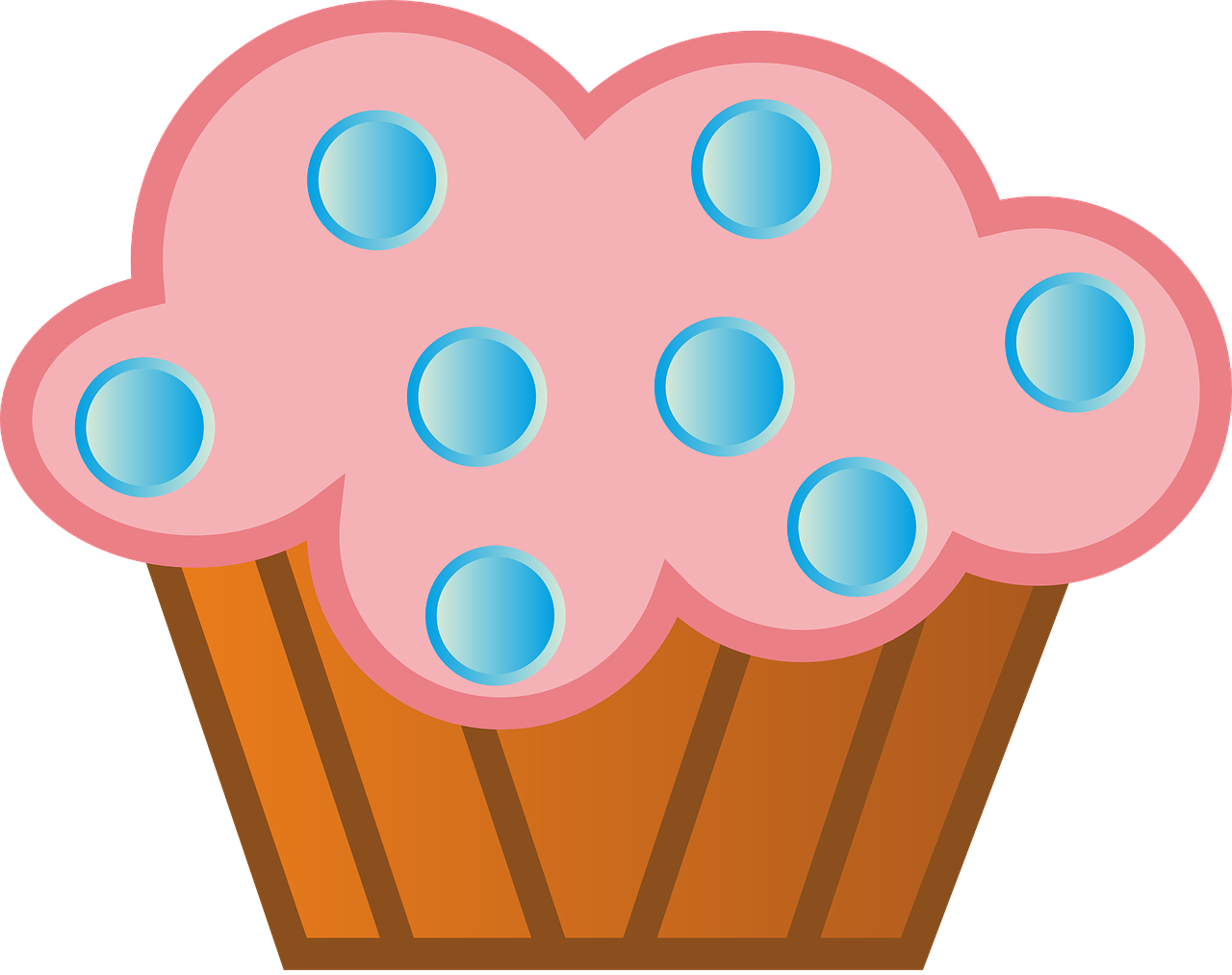 The Cake Cakes Sweets - ขนม เบ เก อ รี่ การ์ตูน Clipart (1280x1013), Png Download