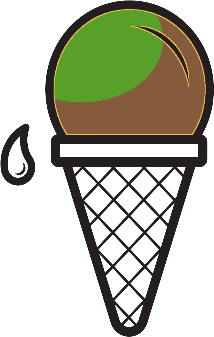 Fresh Mint & Chocolate Chips Clipart (919x1413), Png Download