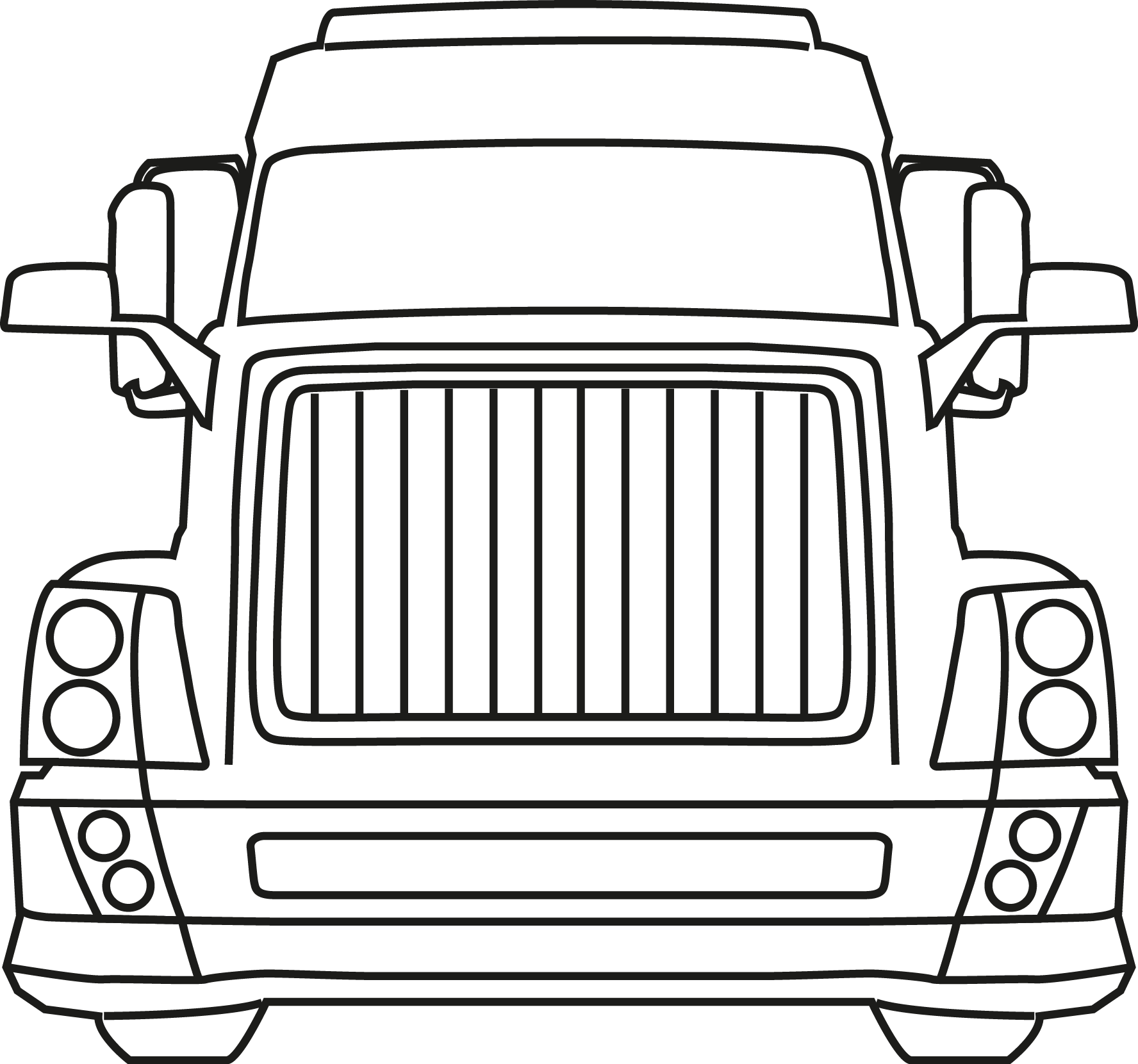 Satellite Truck Cliparts - Png Download (1776x1661), Png Download