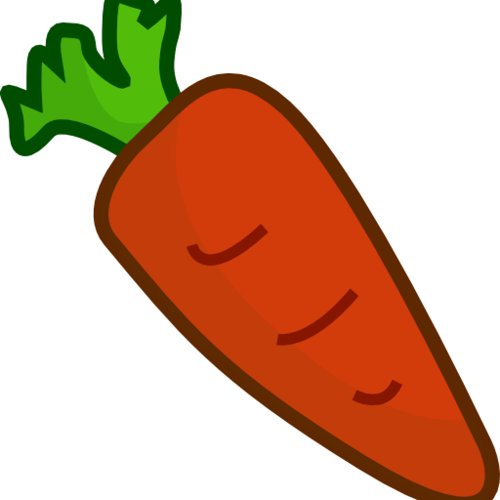 Carrot Clipart Clip Art Free Images Panda Dinosaur - Carrot Clipart - Png Download (1024x1024), Png Download
