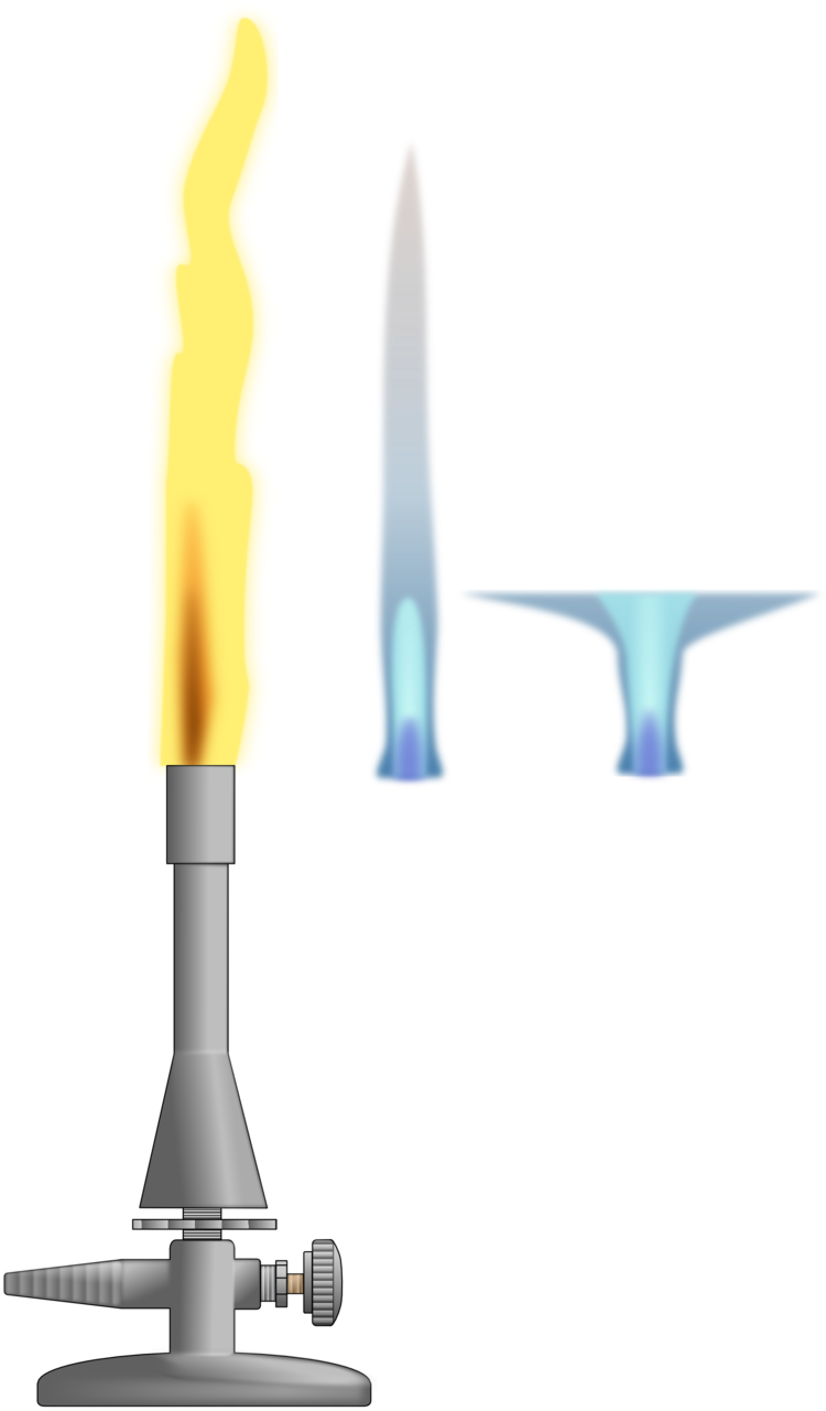 Teclubrenner / Teclu Burner - Transparent Bunsen Burner Png Clipart (958x1355), Png Download