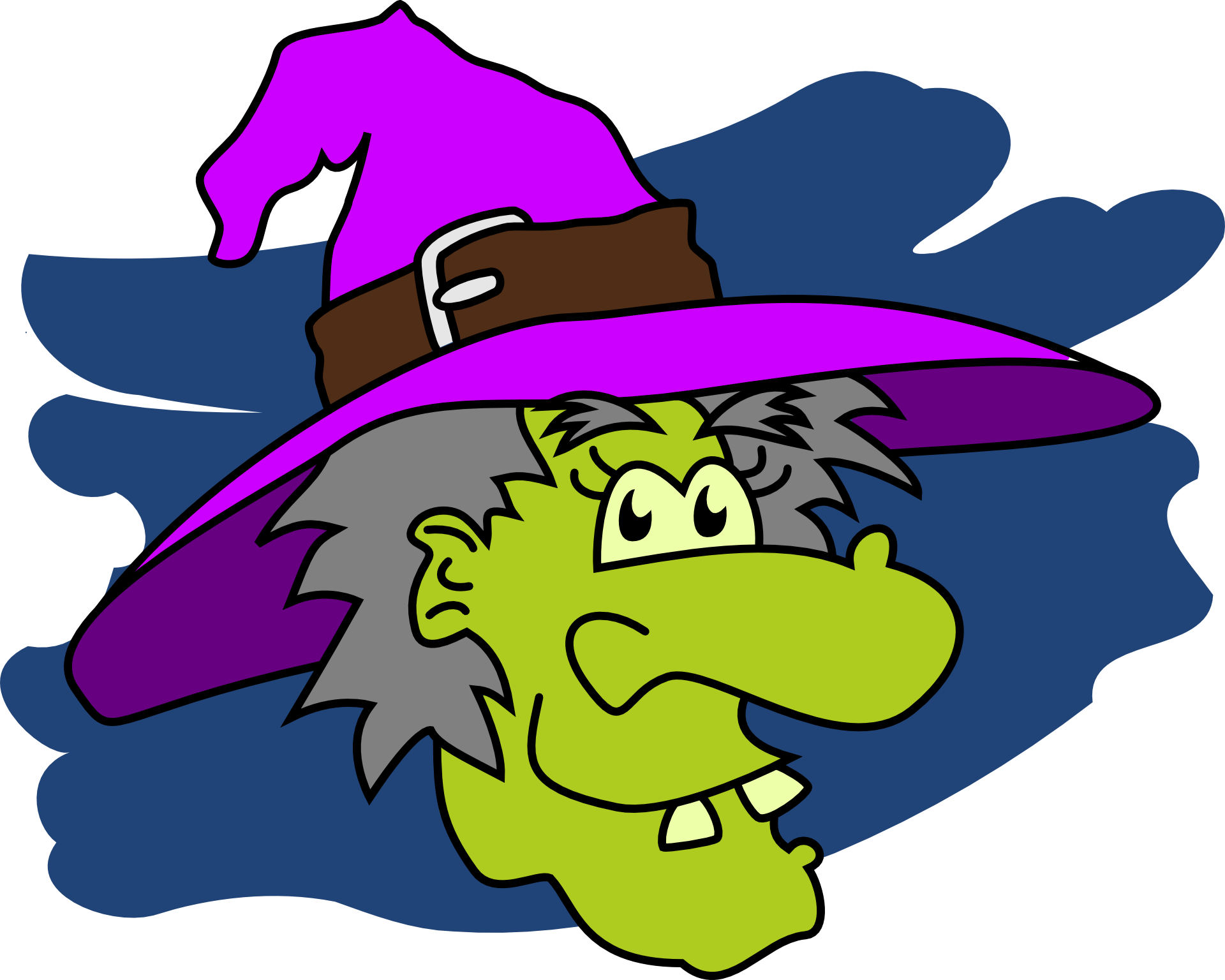 Witch Cartoon Images - Witch Clip Art - Png Download (800x800), Png Download