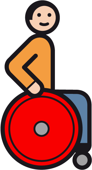 Rollstuhlsport Clipart (706x589), Png Download