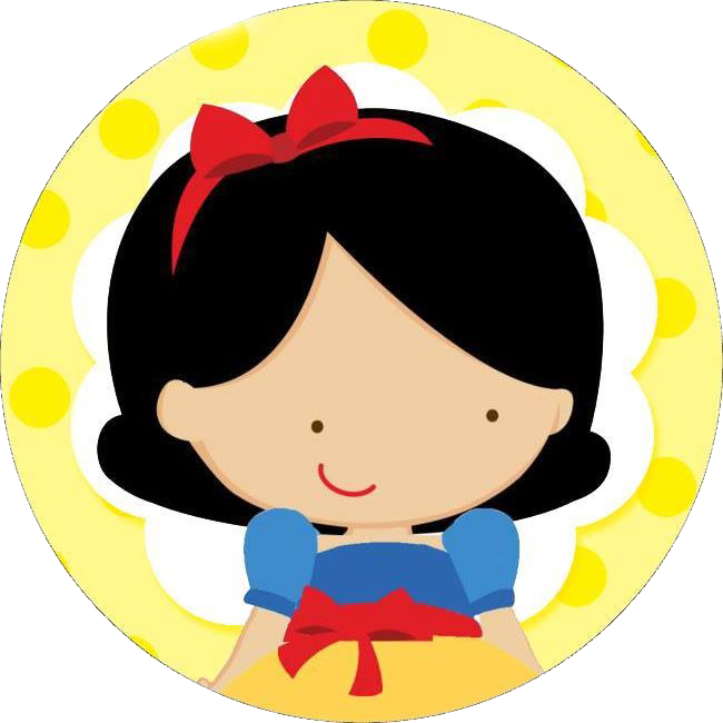 Bruxa Em Png Madrasta Cute Espelho Em Png Castelo Em - Topper Branca De Neve Cute Clipart (650x650), Png Download