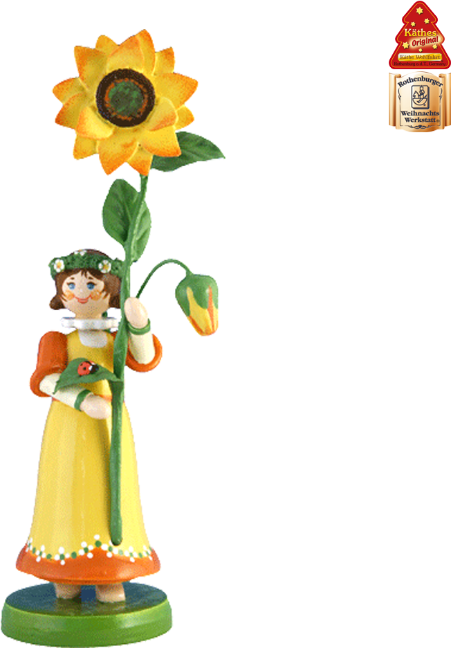 Blumenkind "sonnenblume" - Christmas Day Clipart (1000x1000), Png Download