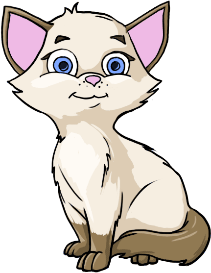 Images Cartoon Cats 1 Clipart (600x600), Png Download