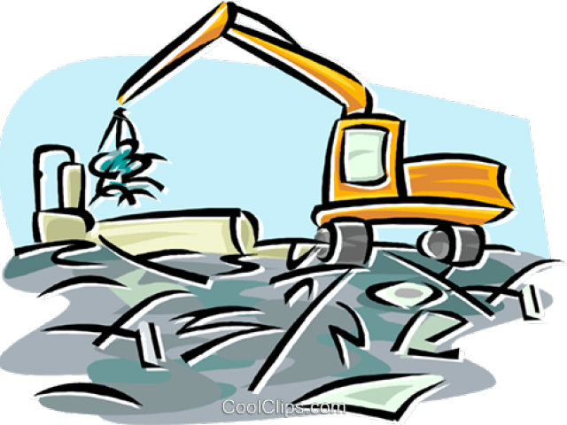 Metal Clipart Scrap Yard - Schrott Clipart - Png Download (640x480), Png Download