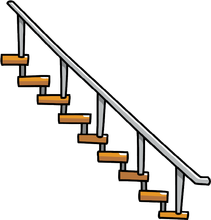 Staircase Vector Transparent - Stairs Transparent Png Clipart - Full