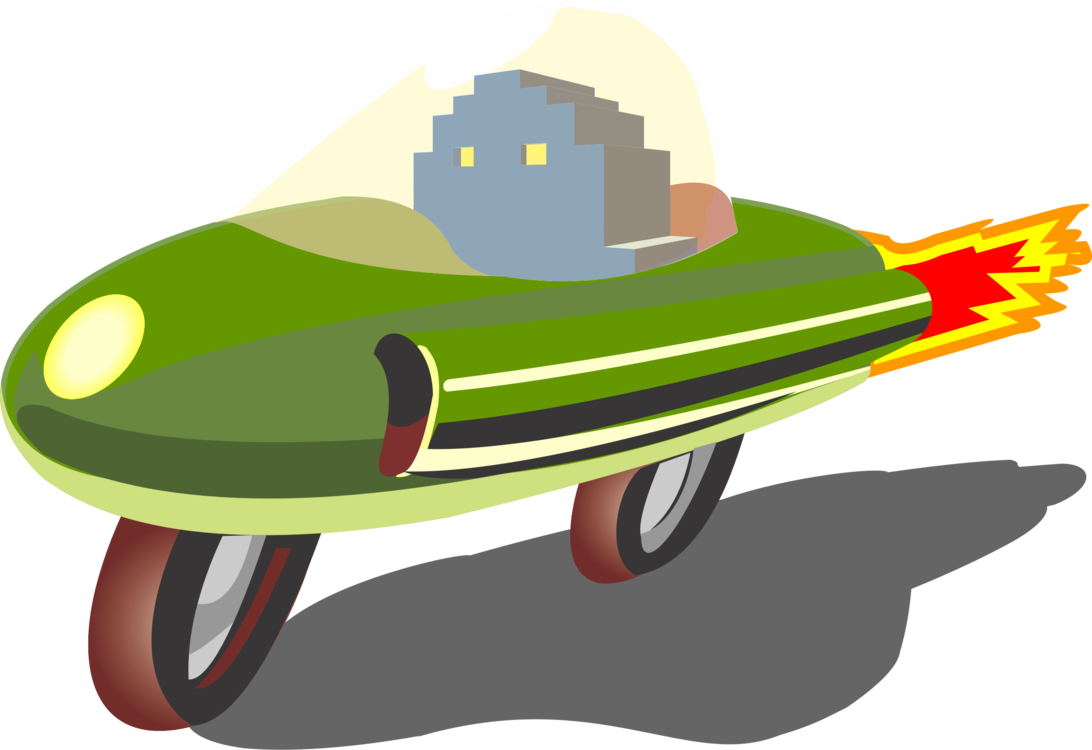 Drawing Art Vehicle Bicycle Automotive Design - Clip Art - Png Download (1092x750), Png Download