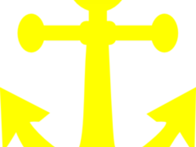 Anchor Clipart Transparent Background - Шаблони Якір - Png Download (640x480), Png Download